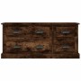 Mueble para TV madera contrachapada roble ahumado 100x35,5x45cm de vidaXL, Muebles TV - Ref: Foro24-816453, Precio: 93,07 €, ...