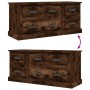 Mueble para TV madera contrachapada roble ahumado 100x35,5x45cm de vidaXL, Muebles TV - Ref: Foro24-816453, Precio: 93,07 €, ...