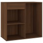 Armario de maquillaje madera color roble marrón 80x40x75 cm en Armarios y almacenamiento | Comprar online en Foru.es