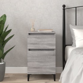 Mesita de noche color gris sonoma 40x35x70 cm de vidaXL, Mesitas de noche - Ref: Foro24-819720, Precio: 51,98 €, Descuento: %