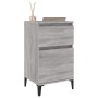 Mesita de noche color gris sonoma 40x35x70 cm de vidaXL, Mesitas de noche - Ref: Foro24-819720, Precio: 51,98 €, Descuento: %