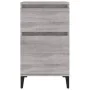 Mesita de noche color gris sonoma 40x35x70 cm de vidaXL, Mesitas de noche - Ref: Foro24-819720, Precio: 49,66 €, Descuento: %