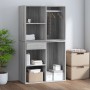 Mueble vestidor madera contrachapada gris Sonoma 80x40x65 cm en Armarios y almacenamiento | Comprar online en Foru.es