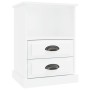 vidaxL Mesita de noche blanco brillante 43x36x60 cm de vidaXL, Mesitas de noche - Ref: Foro24-816332, Precio: 61,14 €, Descue...