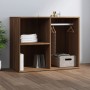 Mueble vestidor madera contrachapada marrón roble 80x40x65 cm en Armarios y almacenamiento | Comprar online en Foru.es