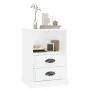 vidaxL Mesita de noche blanco brillante 43x36x60 cm de vidaXL, Mesitas de noche - Ref: Foro24-816332, Precio: 58,56 €, Descue...