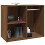 Mueble vestidor madera contrachapada marrón roble 80x40x65 cm en Armarios y almacenamiento | Comprar online en Foru.es