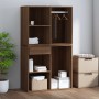 Mueble vestidor madera contrachapada marrón roble 80x40x65 cm en Armarios y almacenamiento | Comprar online en Foru.es