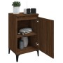 Mesita de noche madera contrachapada roble marrón 40x35x70 cm de vidaXL, Mesitas de noche - Ref: Foro24-819658, Precio: 45,99...