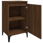 Mesita de noche madera contrachapada roble marrón 40x35x70 cm de vidaXL, Mesitas de noche - Ref: Foro24-819658, Precio: 45,99...