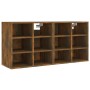 Muebles zapatero 2 uds color roble ahumado 52,5x30x50 cm en Armarios y almacenamiento | Comprar online en Foru.es