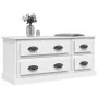 Mueble para TV madera contrachapada blanco 100x35,5x45 cm de vidaXL, Muebles TV - Ref: Foro24-816448, Precio: 61,60 €, Descue...