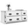 Mueble para TV madera contrachapada blanco 100x35,5x45 cm de vidaXL, Muebles TV - Ref: Foro24-816448, Precio: 61,60 €, Descue...