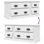 Mueble para TV madera contrachapada blanco 100x35,5x45 cm de vidaXL, Muebles TV - Ref: Foro24-816448, Precio: 62,13 €, Descue...