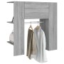 Mueble de recibidor madera ingeniería gris Sonoma 97,5x37x99 cm en Armarios y almacenamiento | Comprar online en Foru.es