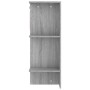 Mueble de recibidor madera ingeniería gris Sonoma 97,5x37x99 cm en Armarios y almacenamiento | Comprar online en Foru.es