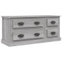 Mueble para TV madera contrachapada gris Sonoma 100x35,5x45 cm de vidaXL, Muebles TV - Ref: Foro24-816454, Precio: 83,61 €, D...