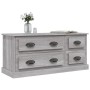 Mueble para TV madera contrachapada gris Sonoma 100x35,5x45 cm de vidaXL, Muebles TV - Ref: Foro24-816454, Precio: 83,61 €, D...
