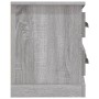 Mueble para TV madera contrachapada gris Sonoma 100x35,5x45 cm de vidaXL, Muebles TV - Ref: Foro24-816454, Precio: 83,61 €, D...