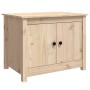 Mesa de centro de madera maciza de pino 71x49x55 cm en Mesas de centro | Comprar online en Foru.es
