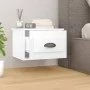 Mesita de noche de pared blanco 41,5x36x28 cm de vidaXL, Mesitas de noche - Ref: Foro24-816376, Precio: 29,94 €, Descuento: %