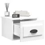Mesita de noche de pared blanco 41,5x36x28 cm de vidaXL, Mesitas de noche - Ref: Foro24-816376, Precio: 29,94 €, Descuento: %