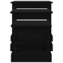 Mesas de centro 3 uds madera de ingeniería negro de vidaXL, Mesas de centro - Ref: Foro24-816489, Precio: 67,80 €, Descuento: %