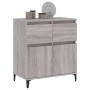 Aparador de madera contrachapada gris Sonoma 60x35x70 cm de vidaXL, Aparadores - Ref: Foro24-819690, Precio: 66,32 €, Descuen...