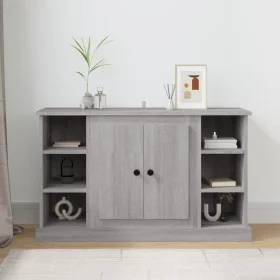 Sonoma graues Sperrholz-Sideboard 100x35,5x60 cm von vidaXL, Sideboards - Ref: Foro24-816446, Preis: 114,61 €, Rabatt: %