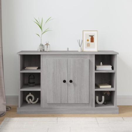 Aparador de madera contrachapada gris Sonoma 100x35,5x60 cm de vidaXL, Aparadores - Ref: Foro24-816446, Precio: 116,57 €, Des...