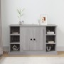 Aparador de madera contrachapada gris Sonoma 100x35,5x60 cm de vidaXL, Aparadores - Ref: Foro24-816446, Precio: 116,57 €, Des...