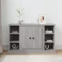 Aparador de madera contrachapada gris Sonoma 100x35,5x60 cm de vidaXL, Aparadores - Ref: Foro24-816446, Precio: 114,61 €, Des...