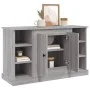 Aparador de madera contrachapada gris Sonoma 100x35,5x60 cm de vidaXL, Aparadores - Ref: Foro24-816446, Precio: 114,61 €, Des...