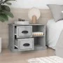 Mesita de noche gris hormigón 60x35,5x45 cm de vidaXL, Mesitas de noche - Ref: Foro24-816372, Precio: 53,54 €, Descuento: %