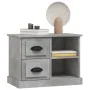 Mesita de noche gris hormigón 60x35,5x45 cm de vidaXL, Mesitas de noche - Ref: Foro24-816372, Precio: 53,54 €, Descuento: %