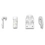 Persiana Cebra 90 x 150 cm Blanco de vidaXL, Persianas y estores - Ref: Foro24-240206, Precio: 22,36 €, Descuento: %