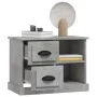 Mesita de noche gris hormigón 60x35,5x45 cm de vidaXL, Mesitas de noche - Ref: Foro24-816372, Precio: 53,54 €, Descuento: %