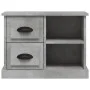Mesita de noche gris hormigón 60x35,5x45 cm de vidaXL, Mesitas de noche - Ref: Foro24-816372, Precio: 53,54 €, Descuento: %