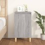 Mesita de noche madera contrachapada gris Sonoma 40x35x70 cm de vidaXL, Mesitas de noche - Ref: Foro24-819640, Precio: 44,17 ...