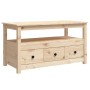 Mesa de centro de madera maciza de pino 102x49x55 cm en Mesas de centro | Comprar online en Foru.es