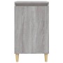 Mesita de noche madera contrachapada gris Sonoma 40x35x70 cm de vidaXL, Mesitas de noche - Ref: Foro24-819640, Precio: 44,17 ...