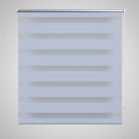 Persiana Cebra 120 x 175cm Blanco de vidaXL, Persianas y estores - Ref: Foro24-240214, Precio: 42,20 €, Descuento: %