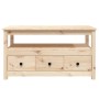 Mesa de centro de madera maciza de pino 102x49x55 cm en Mesas de centro | Comprar online en Foru.es