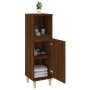 Armario de baño madera contrachapada marrón roble 30x30x100 cm de vidaXL, Muebles de baño - Ref: Foro24-819811, Precio: 59,60...