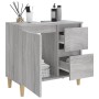 Armario de baño madera contrachapada gris Sonoma 65x33x60 cm de vidaXL, Muebles de baño - Ref: Foro24-819826, Precio: 59,22 €...