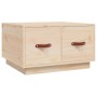 Mesa de centro de madera maciza de pino 60x53x35 cm en Mesas de centro | Comprar online en Foru.es