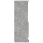 Aparador de madera contrachapada gris hormigón 60x35,5x103,5 cm de vidaXL, Aparadores - Ref: Foro24-816316, Precio: 72,47 €, ...