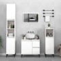 Armario de baño madera contrachapada blanco 30x30x190 cm de vidaXL, Muebles de baño - Ref: Foro24-819796, Precio: 98,46 €, De...