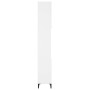 Armario de baño madera contrachapada blanco 30x30x190 cm de vidaXL, Muebles de baño - Ref: Foro24-819796, Precio: 98,46 €, De...