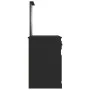Tocador con espejo madera contrachapada negro 90x50x132,5 cm de vidaXL, Tocadores para dormitorios - Ref: Foro24-816761, Prec...
